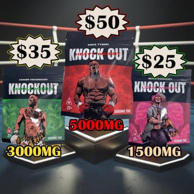 KNOCK OUT GUMMIES at Fort York Cannabis