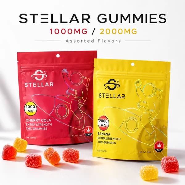 STELLAR GUMMIES 1000MG / 2000MG at Fort York Cannabis