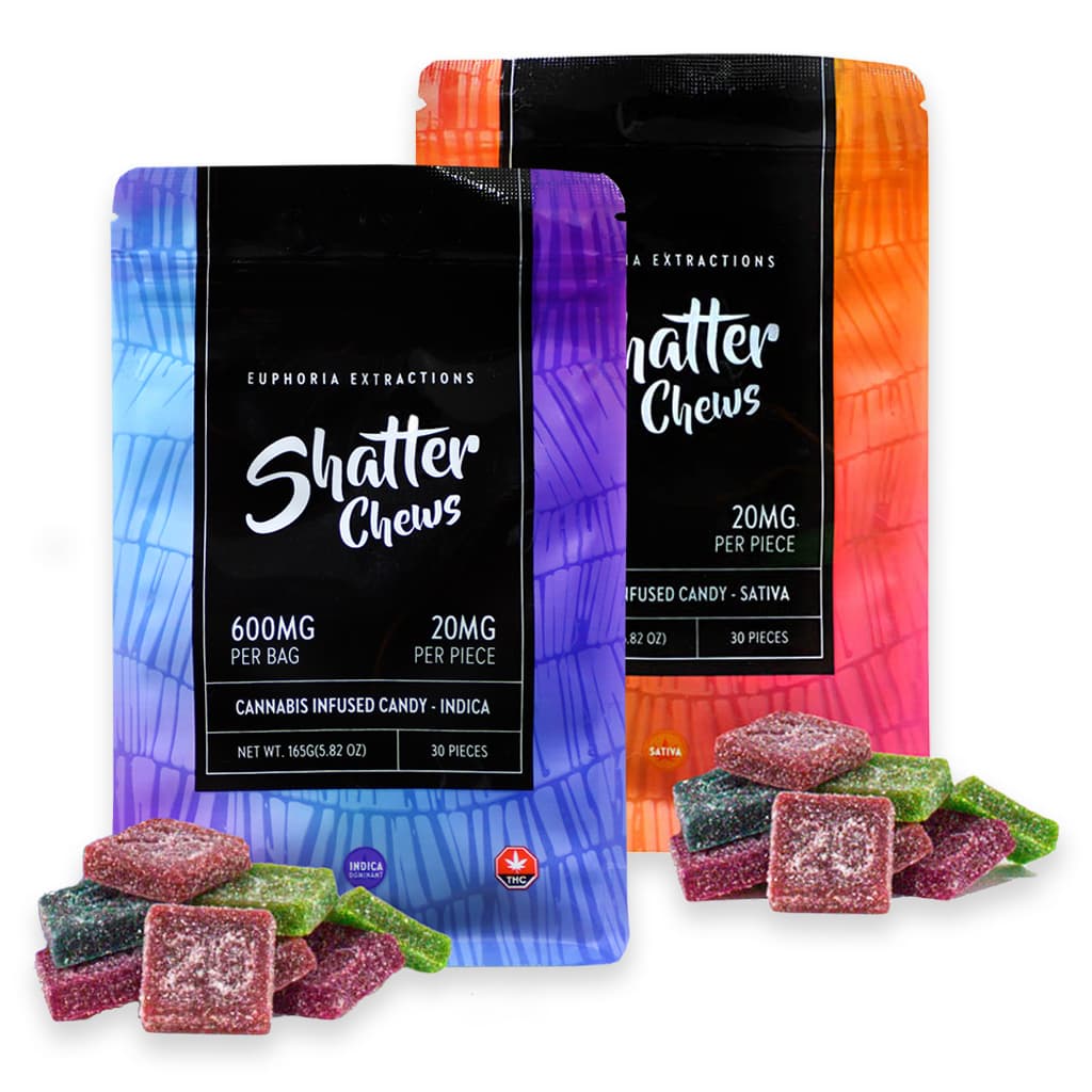 SHATTER CHEWS 600 MG at Fort York Cannabis