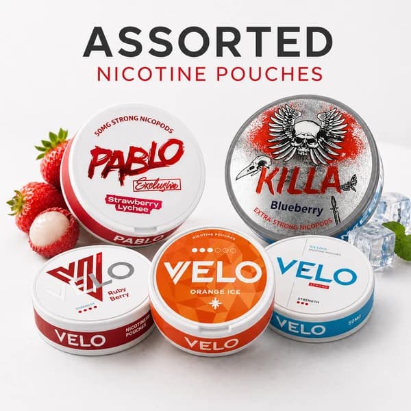 NICOTINE POUCHES , VELO, PABLO, KILLA at Fort York Cannabis