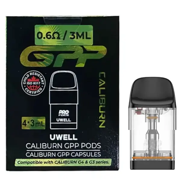Uwell Caliburn pod at Fort York Cannabis