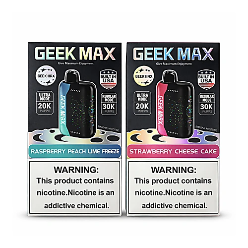 GEEK MAX – 5% | 20K–30K PUFFS | MANY FLAVORS at Fort York Cannabis