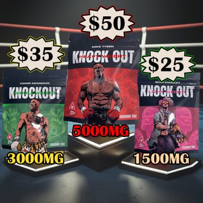 KNOCK OUT GUMMIES at Fort York Cannabis